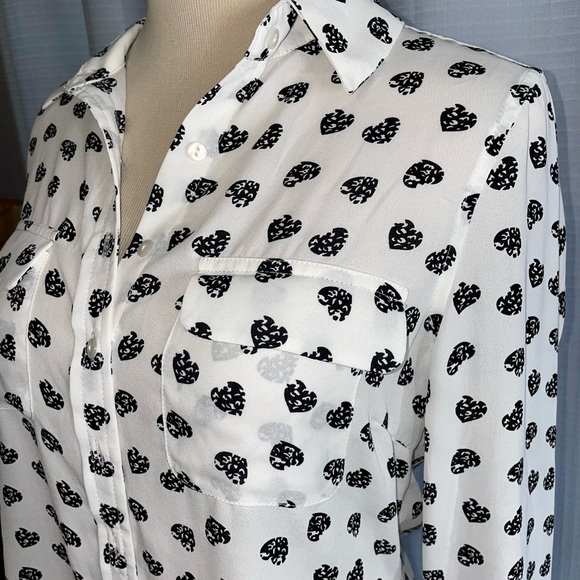 Sheer Heart Blouse - Picture 2 of 3